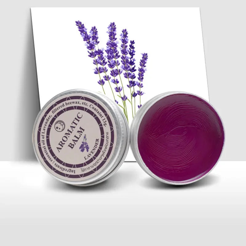 Lavender Aromatic Balm — Plant-Based Massage Cream for Relaxation, Mood Balance & Sleep Support (Unisex)
