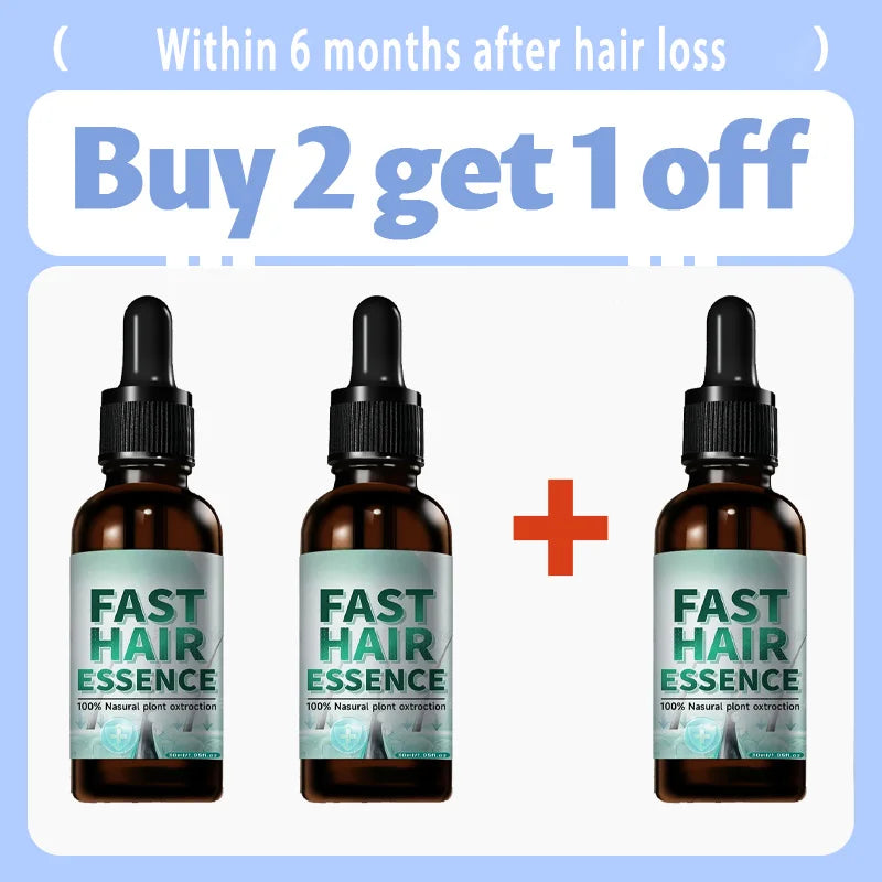 Hair Growth Essential Regrowth Serum — Anti-Hair Loss Nourishing Scalp Essence with Polygonum Extract, Peptides & Hyaluronic Complex (30 ml)