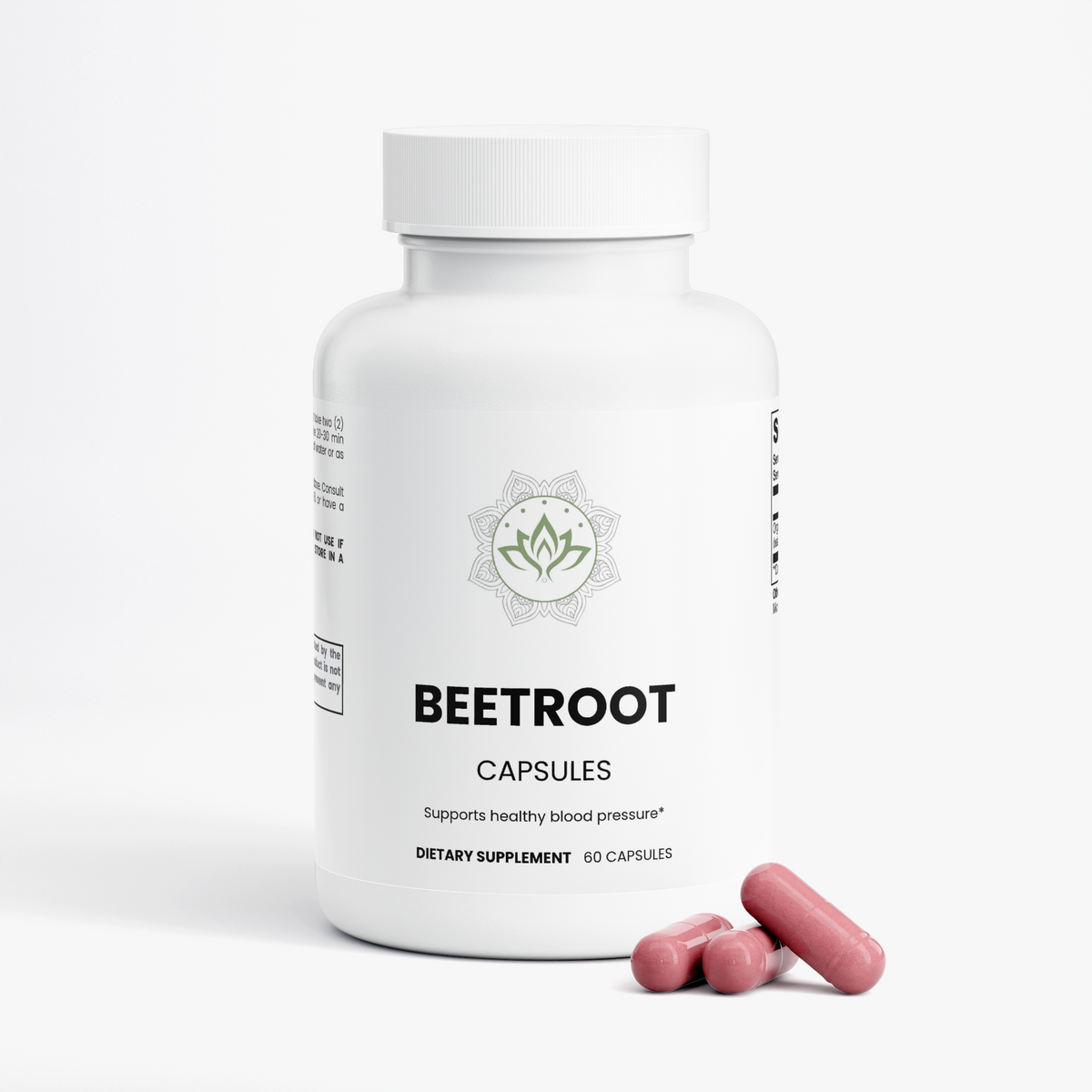 Beetroot Capsules – Organic Daily Wellness & Active Support