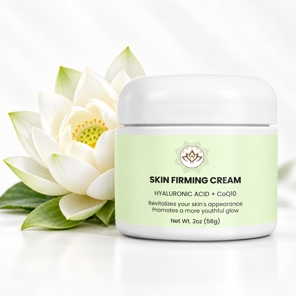 Skin Firming Cream – Hyaluronic Acid + CoQ10