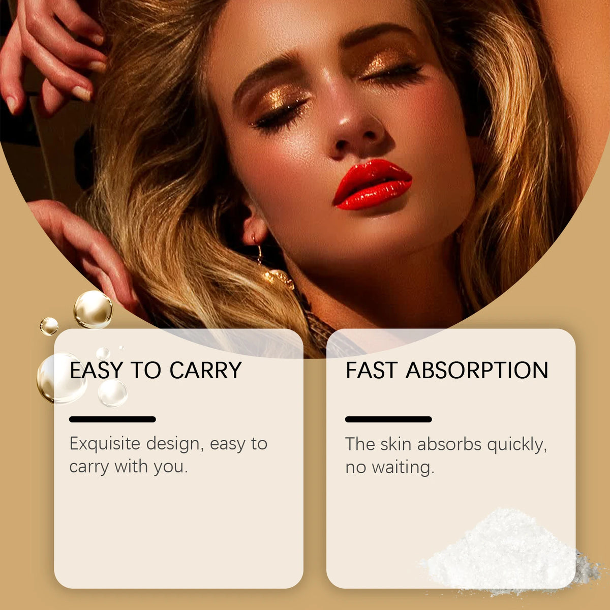 EELHOE Tanning Accelerator Cream — Moisturizing Bronzing Body Care for a Sun-Kissed Glow (10g)