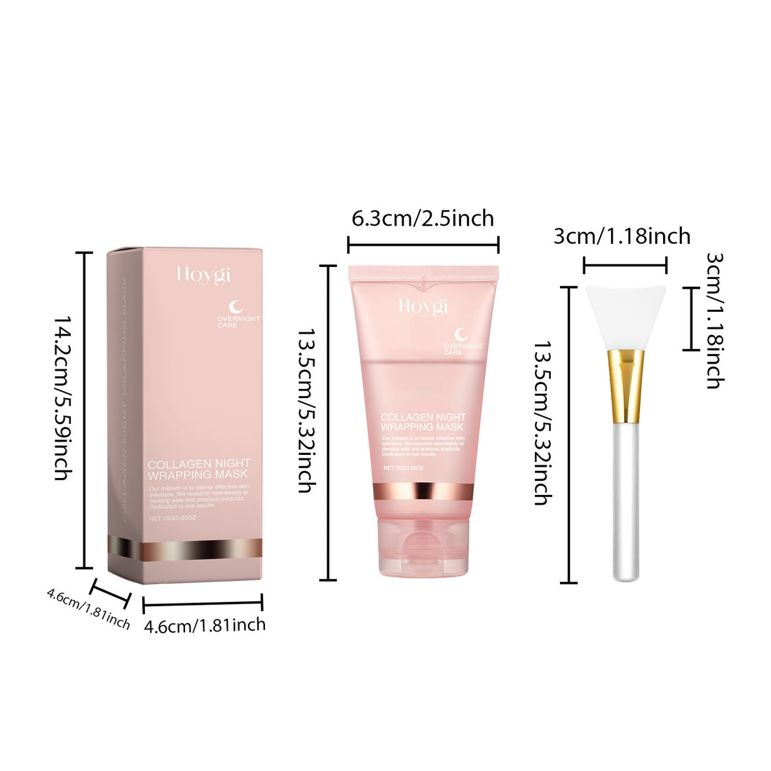 Collagen Overnight Peel Off Facial Mask Set