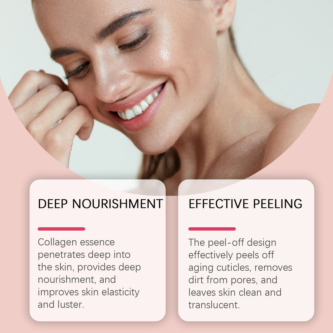 Collagen Overnight Peel Off Facial Mask Set