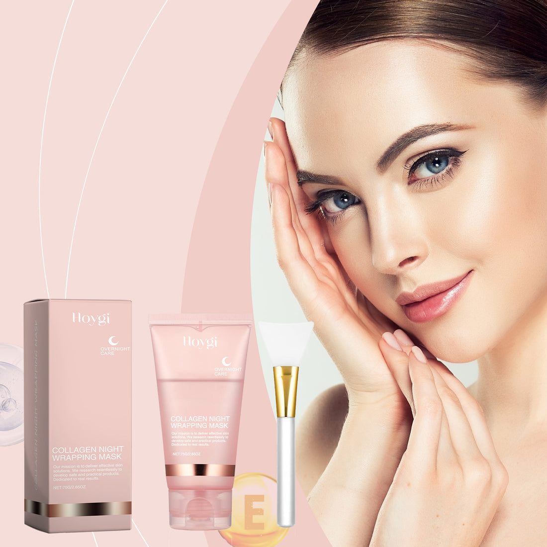 Collagen Overnight Peel Off Facial Mask Set