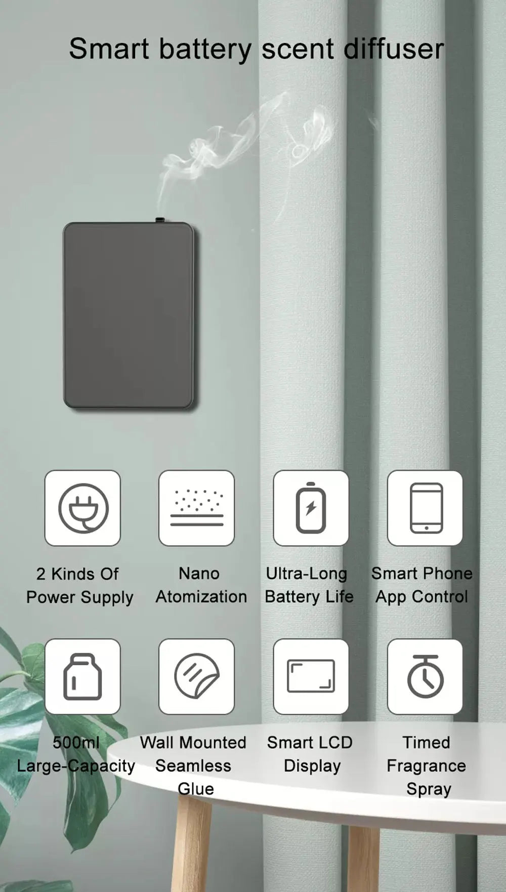 500ML Smart Scent Air Diffuser