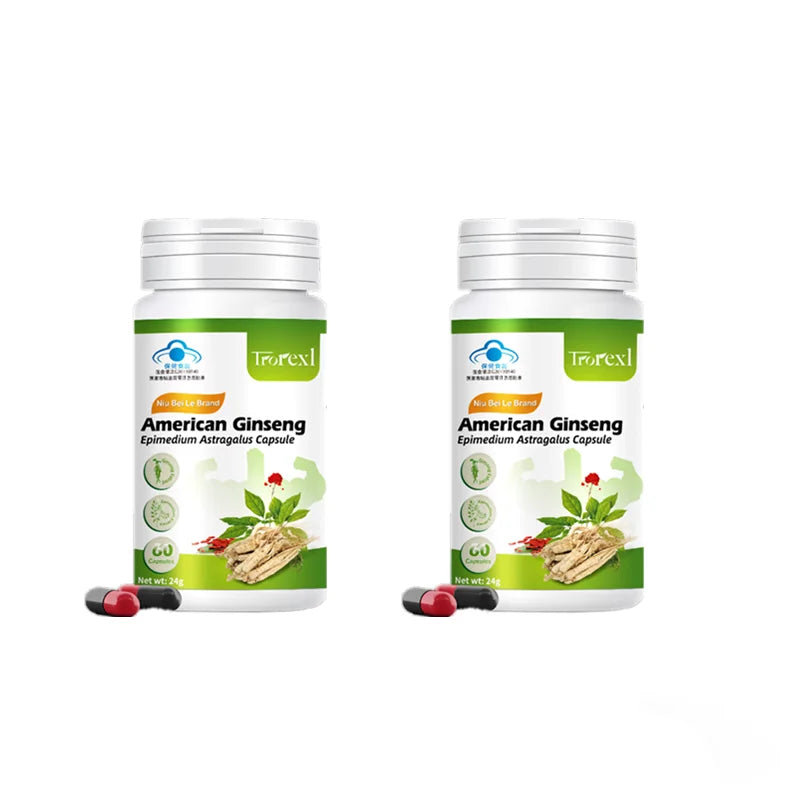 Men’s Vitality & Endurance Capsules — Herbal Support with Ginseng, Epimedium & Astragalus (Adult Use)