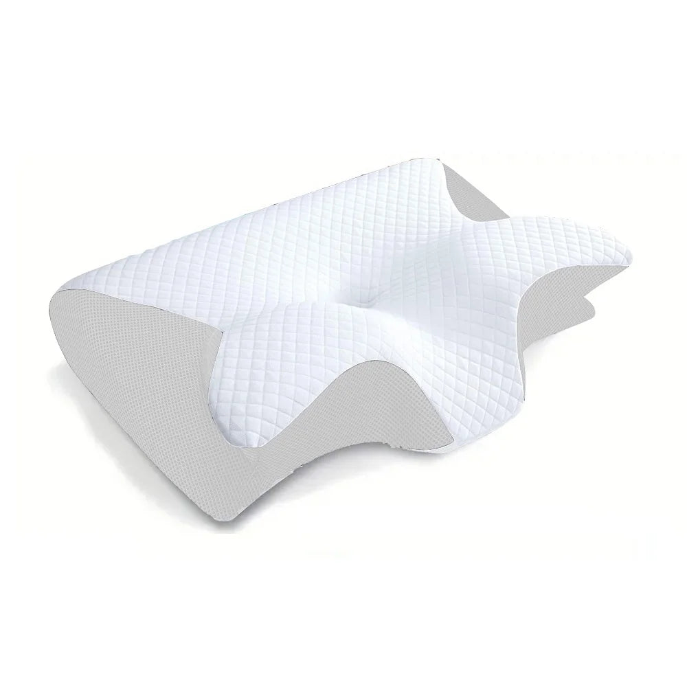 1PC Memory Foam Cervical Neck Pillow