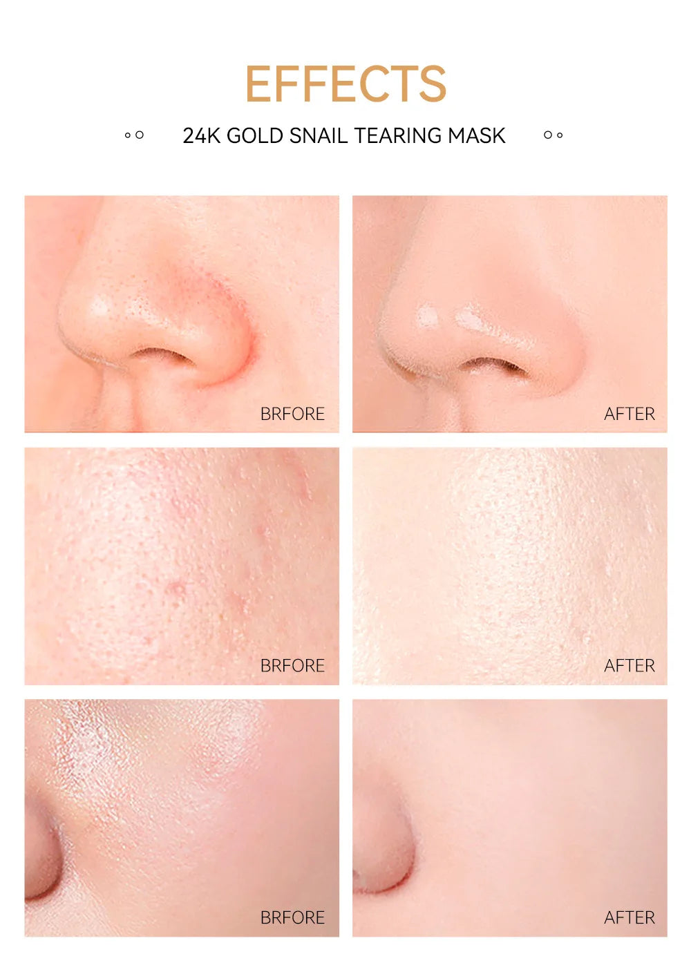 LAIKOU Sakura 24K Gold Peeling Mask