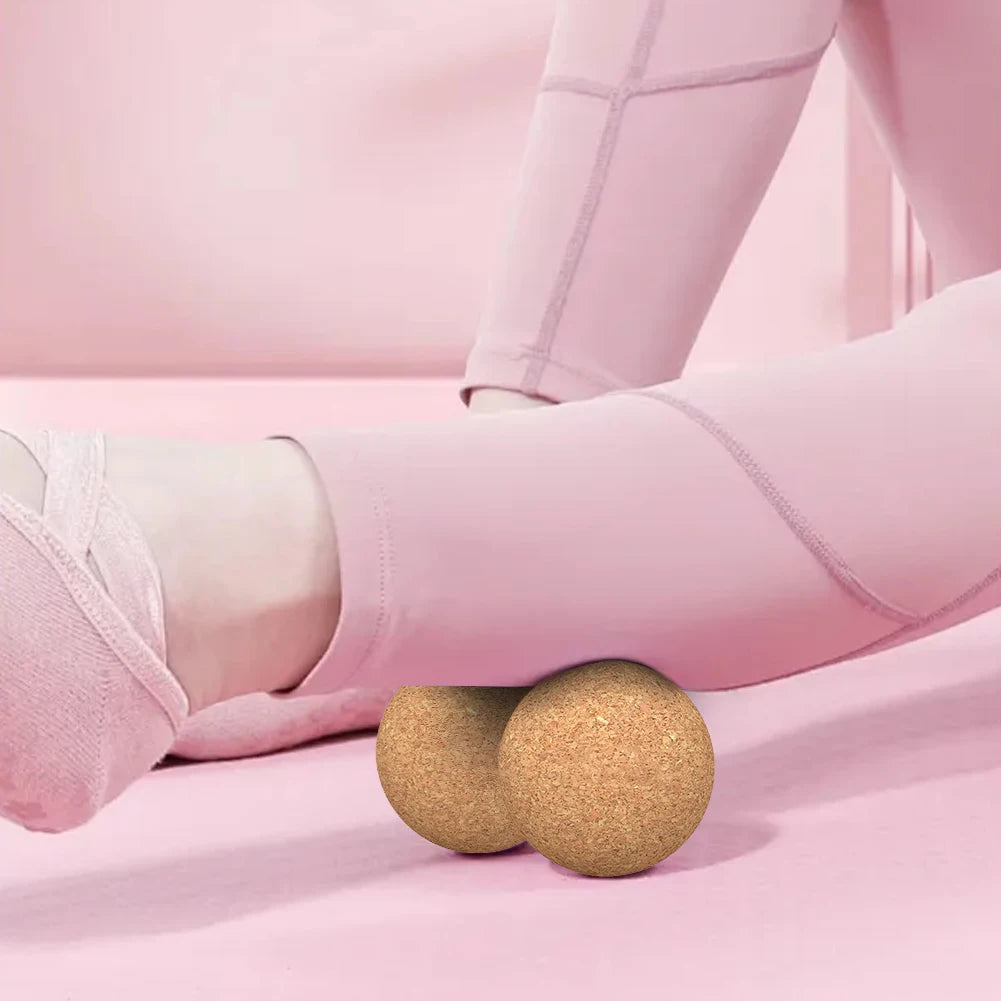 Cork Massage Ball – Deep Tissue & Yoga Therapy