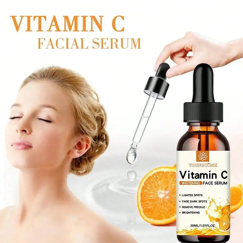 Vitamin C Facial Essence — Brightening & Repair Serum with Hyaluronic Acid (30 ml)