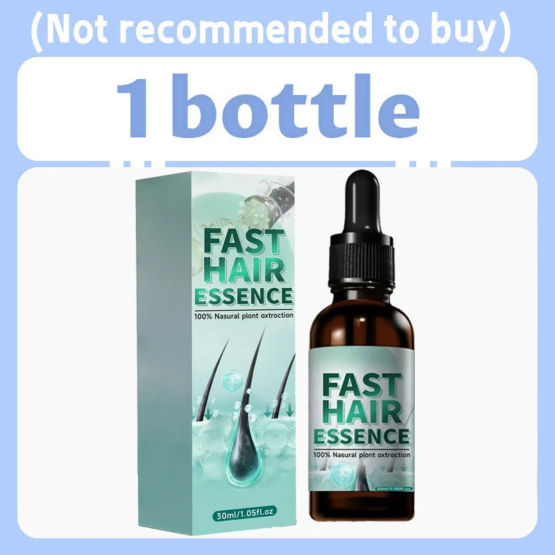 Hair Growth Essential Regrowth Serum — Anti-Hair Loss Nourishing Scalp Essence with Polygonum Extract, Peptides & Hyaluronic Complex (30 ml)