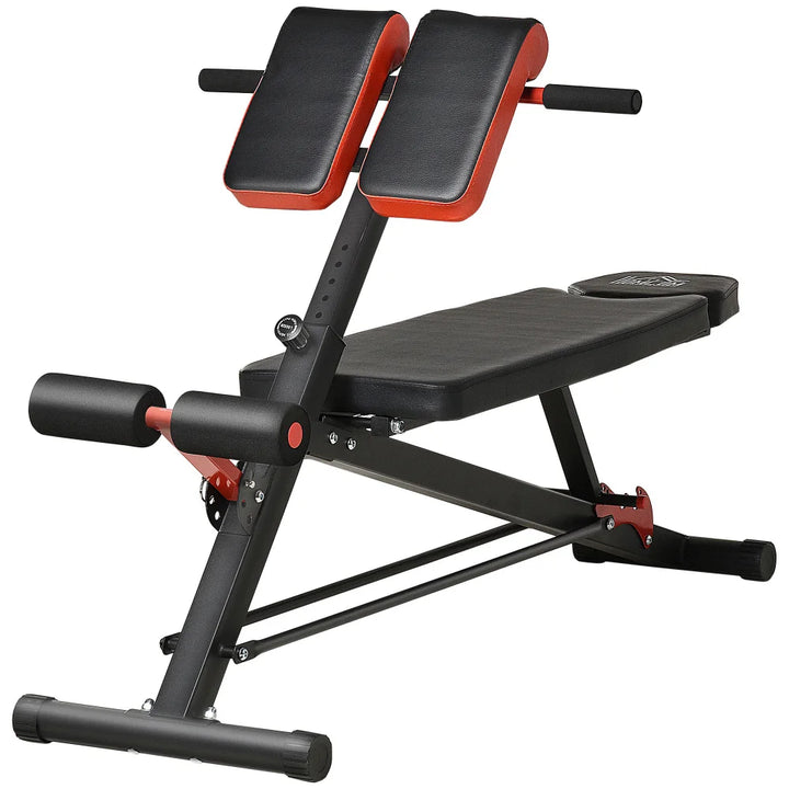 Adjustable Hyperextension Weight Bench
