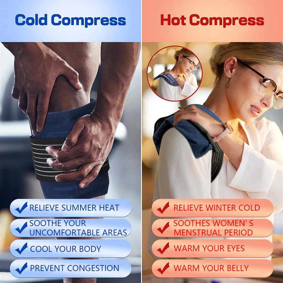 Reusable Gel Ice Pack – Hot & Cold Therapy Bag