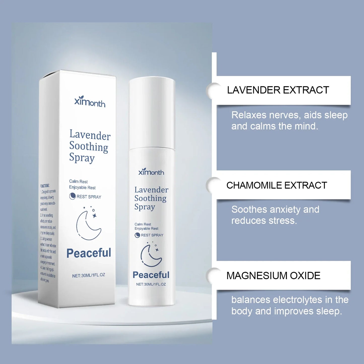 Lavender Sleep Support Spray — Nighttime Aromatic Care for Tranquility & Deep Sleep Quality (Unisex)