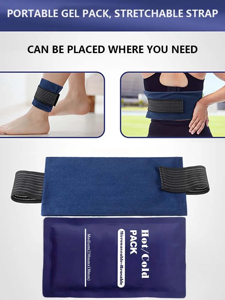 Reusable Gel Ice Pack – Hot & Cold Therapy Bag