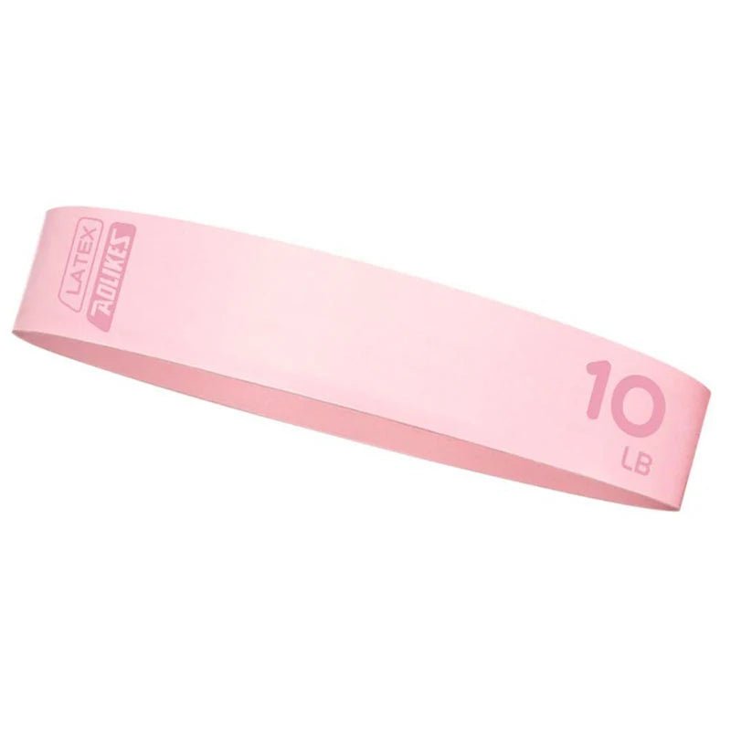 Yoga Latex Stretch Bands — Core & Leg Resistance Circle for Hips, Thighs, and Full-Body Strength Training