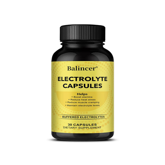 Electrolytes Capsules with Vitamin D3 — Hydration, Muscle & Energy Support (Unisex, US Origin)