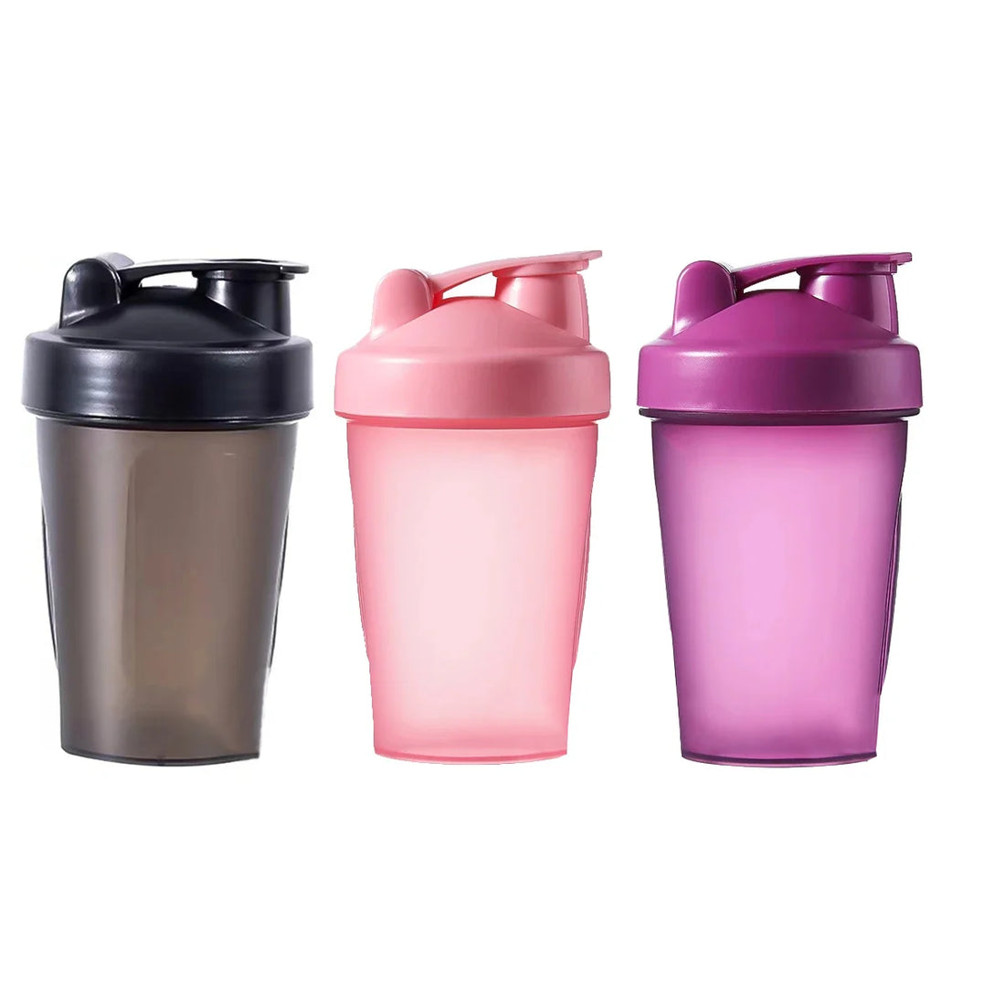 Leeseph Leak-Proof Shaker Bottle with Shaker Balls (BPA Free)