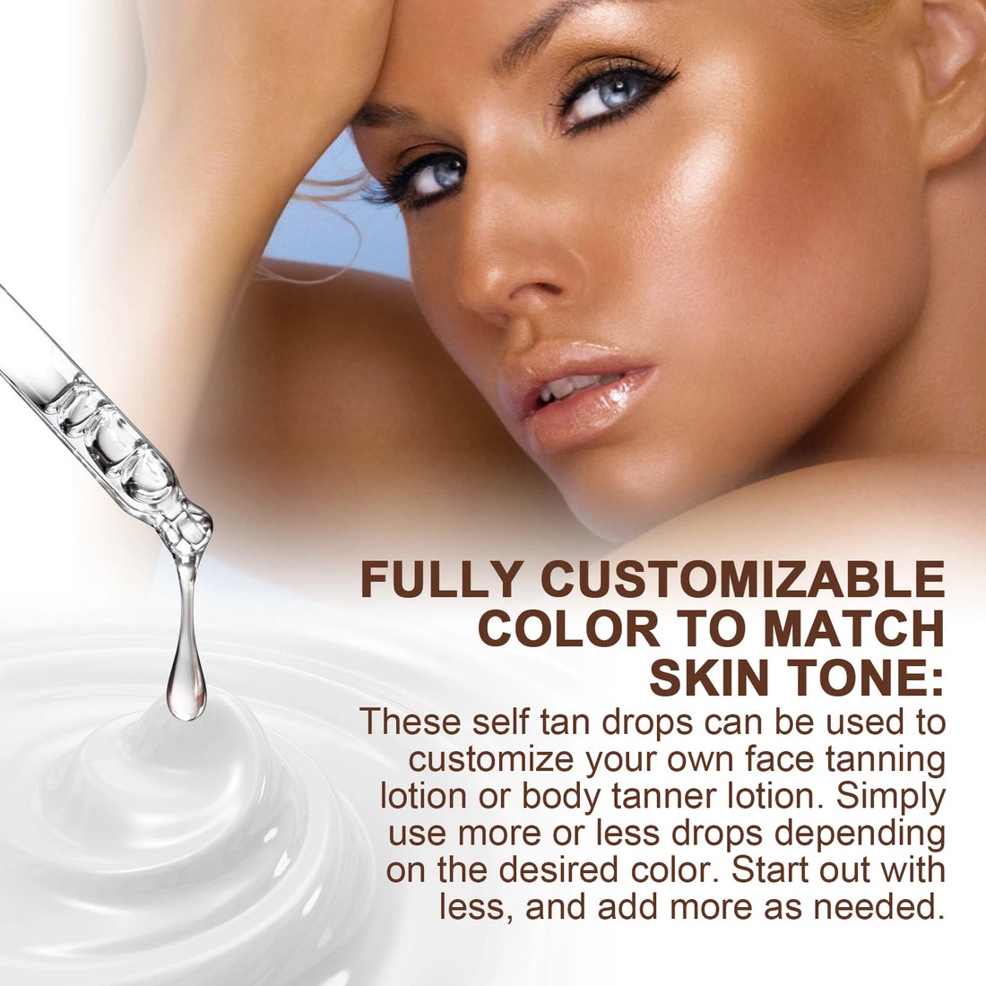 Self Tanning Face & Body Serum Drops