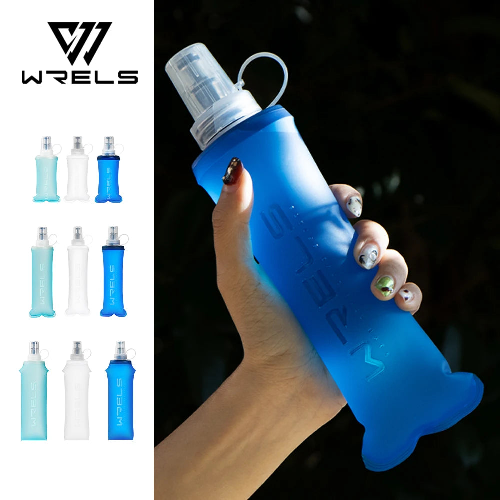 WRELS Soft Folding Water Bottle 250ml/500ml