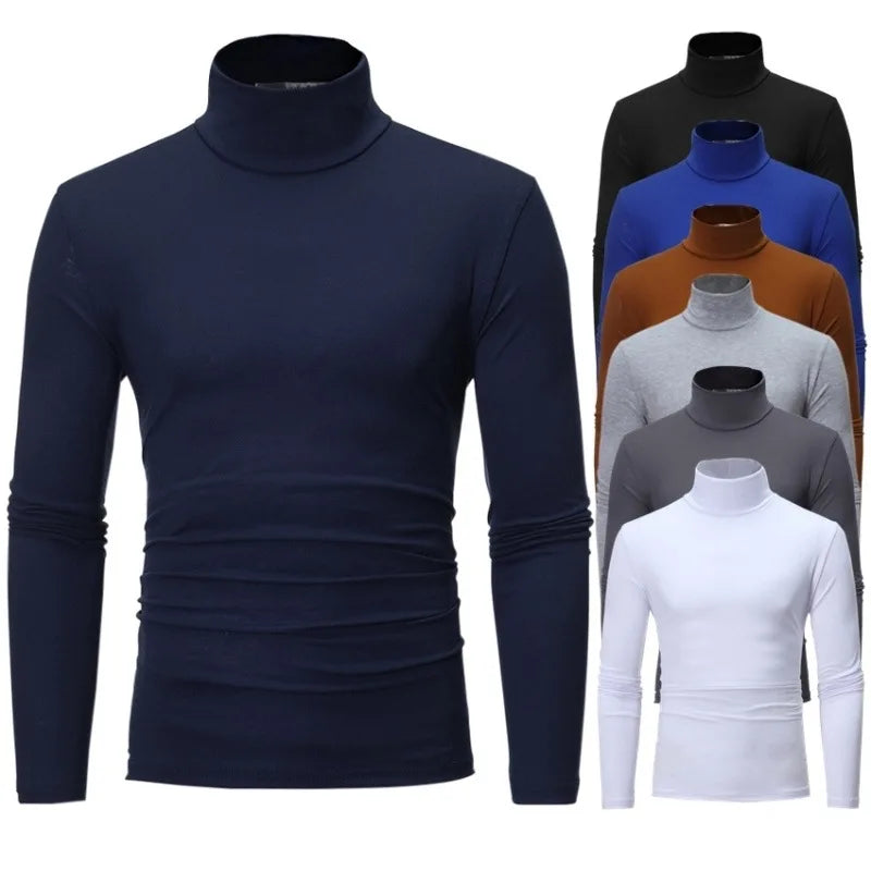 Men’s Thermal Compression Top — Slim-Fit Winter Base Layer for Warmth, Breathability & Flex Mobility