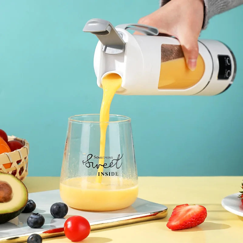 2025 Mini Electric Ice Crusher & Juicer 450ML with Digital Display