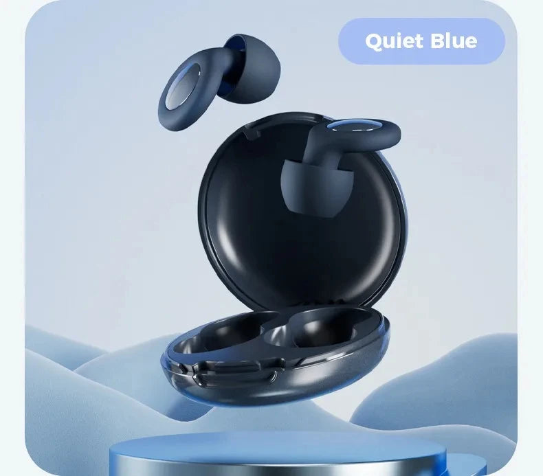 Quiet Reusable Ear Plugs — Super Soft Noise Reduction for Sleep, Travel & Focus (Unisex)