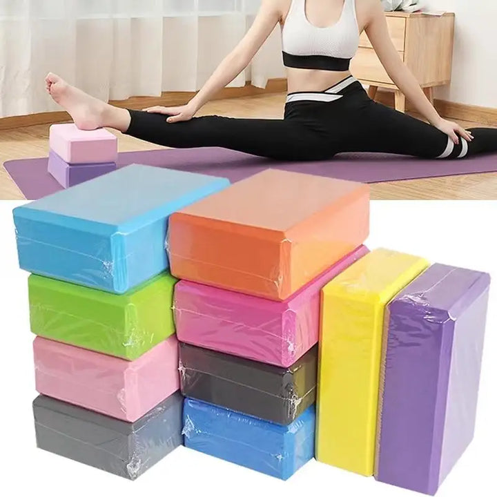 2PCS EVA Yoga Blocks Foam Brick Set