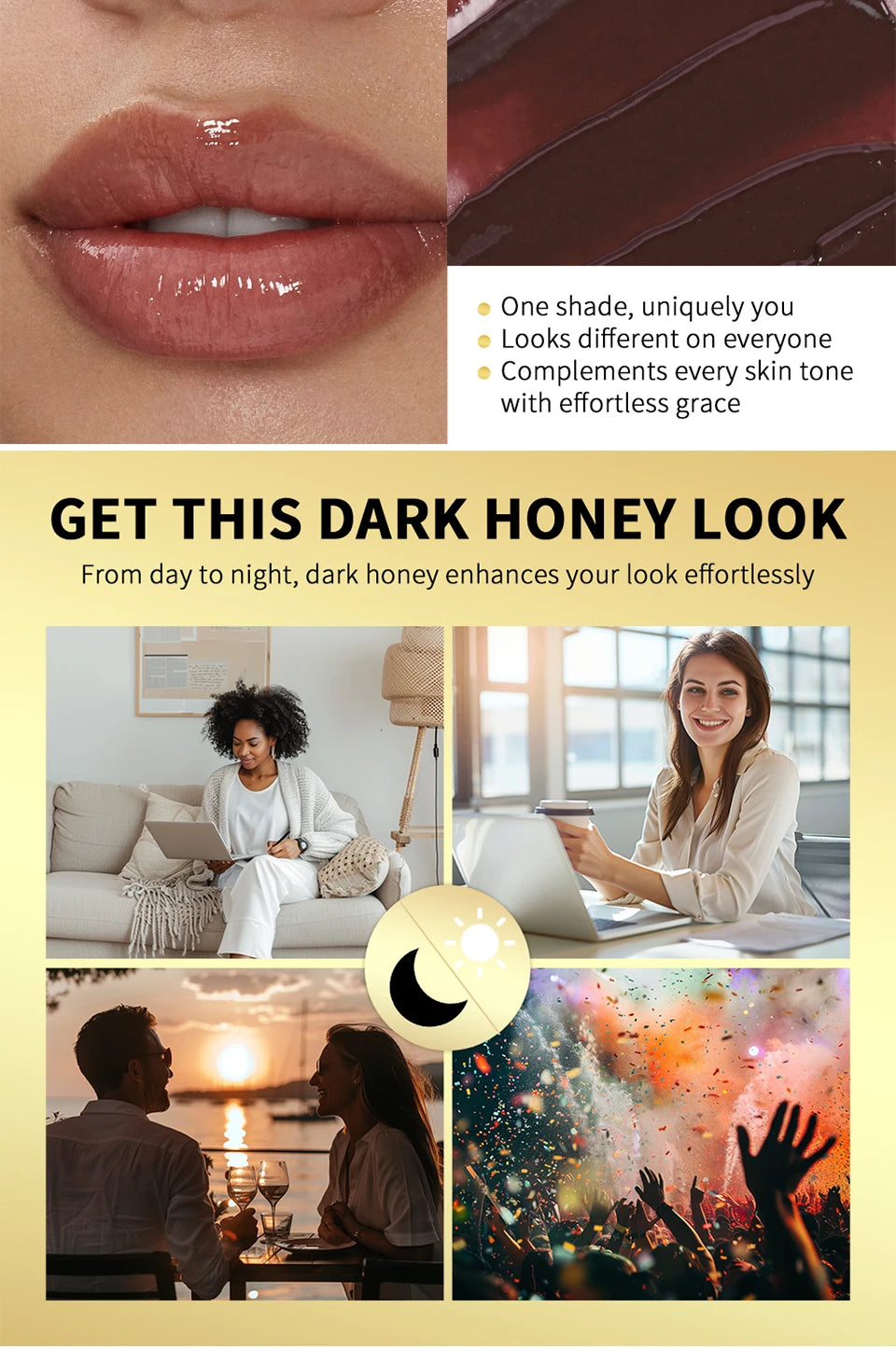Colorless Black Honey Lip Balm – Long Lasting Moisturizing Lipstick
