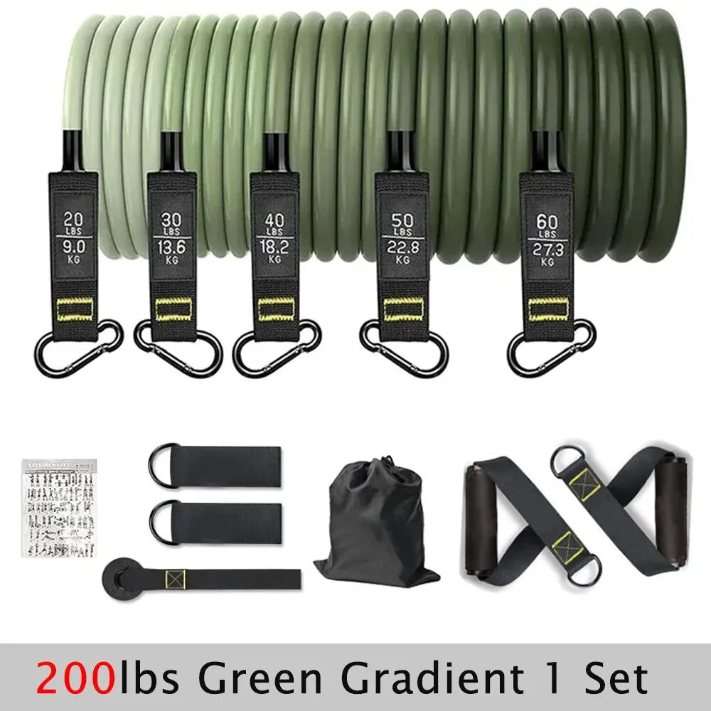 Resistance Bands Set – Tension Pull Rope for Men & Women