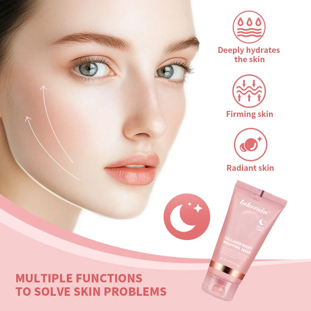 Collagen Jelly Cream — Hydrolyzed Overnight Facial Mask (75 ml)