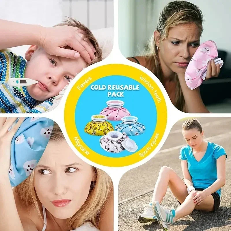 Cartoon Reusable Hot & Cold Compress Bag for Kids