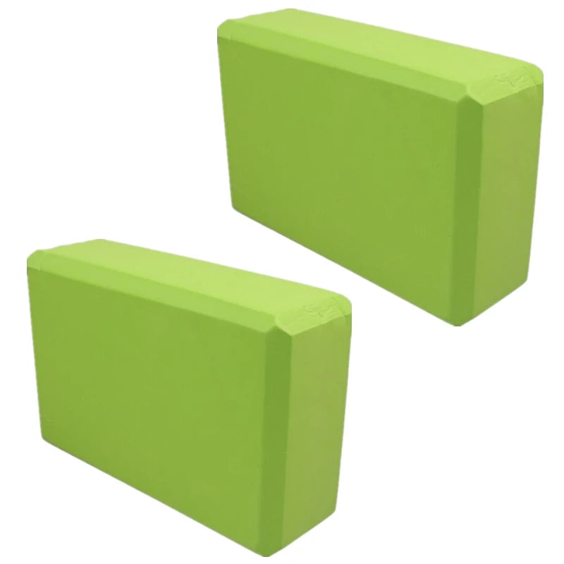 2PCS EVA Yoga Blocks Foam Brick Set