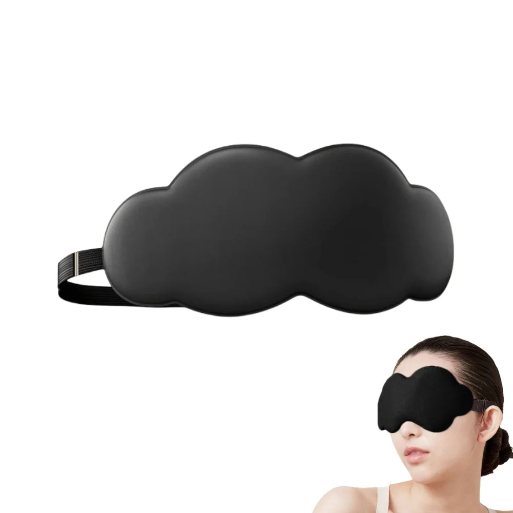 3D Contoured Sleep Mask – 100% Light Blocking Eye Cover