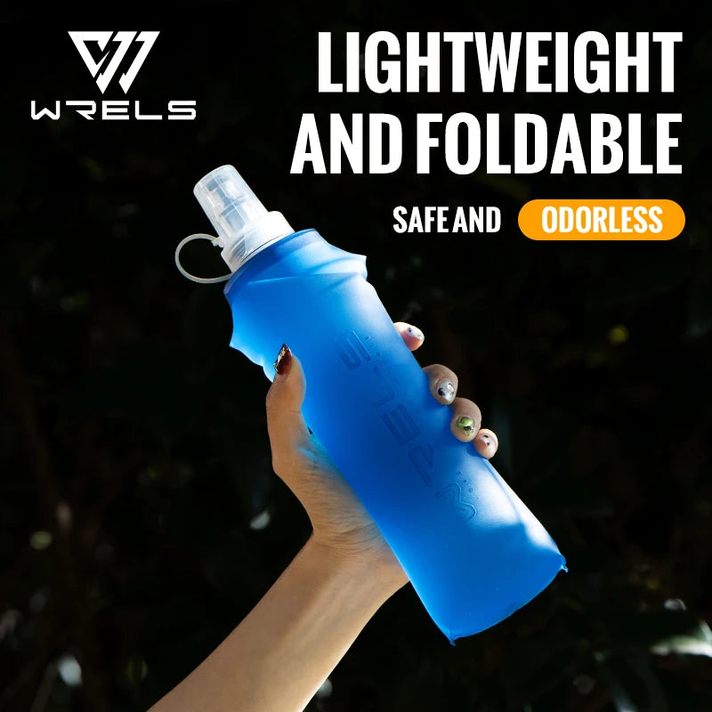 WRELS Soft Folding Water Bottle 250ml/500ml