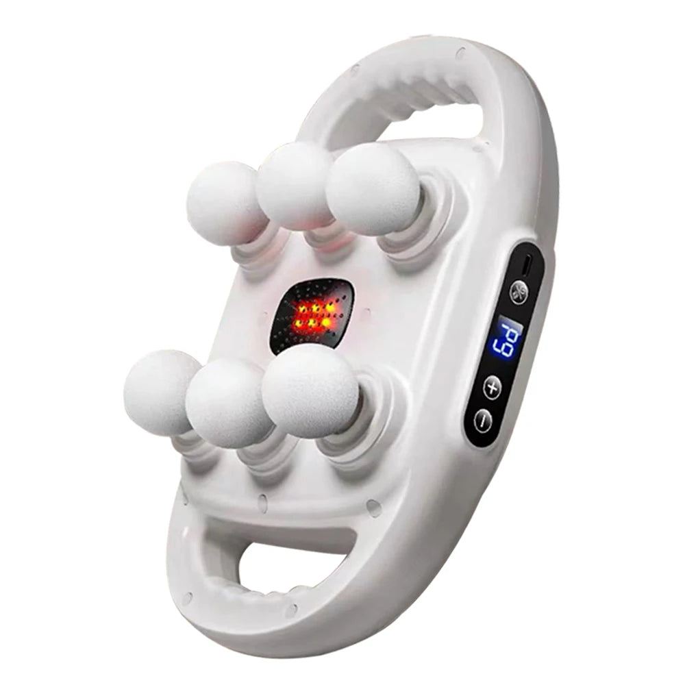 High-Frequency Fascia Massage Gun – 6 Heads