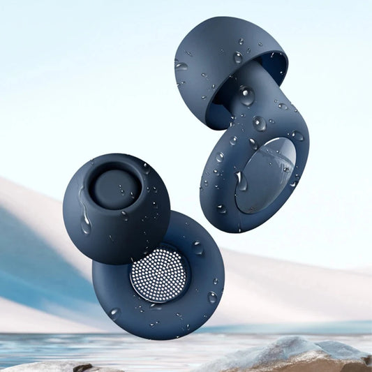 Quiet Reusable Ear Plugs — Super Soft Noise Reduction for Sleep, Travel & Focus (Unisex)