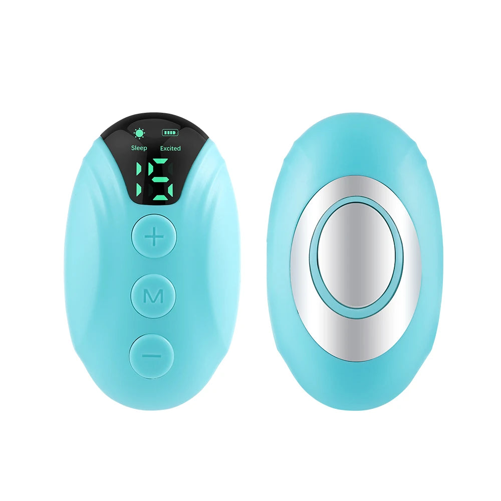 Smart Sleep Instrument — Handheld Pulse Stimulation Device for Relaxation & Calm Sleep Support (Rechargeable, Unisex)
