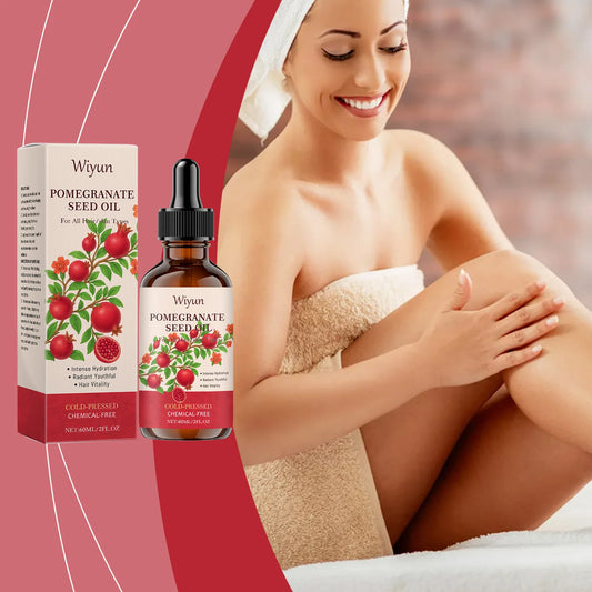 Pomegranate Seed Oil — 60 ml (Nourish, Repair & Revitalize Hair + Skin)