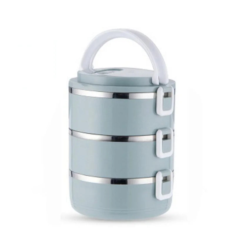 Portable Multi-layer Stainless Steel Lunch Box