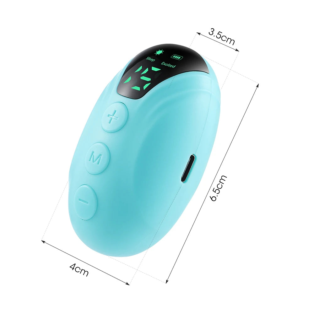 Smart Sleep Instrument — Handheld Pulse Stimulation Device for Relaxation & Calm Sleep Support (Rechargeable, Unisex)