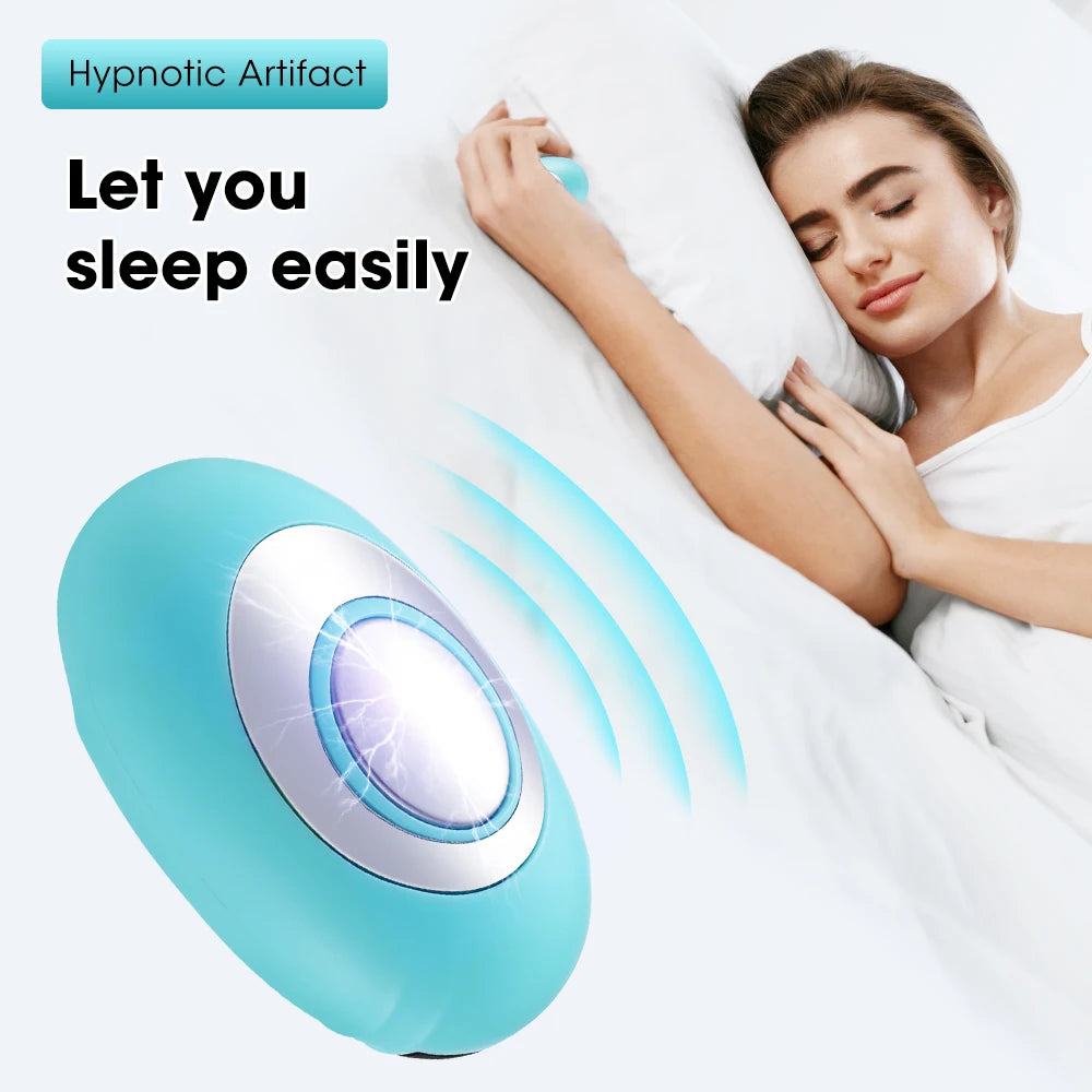 Smart Sleep Instrument — Handheld Pulse Stimulation Device for Relaxation & Calm Sleep Support (Rechargeable, Unisex)