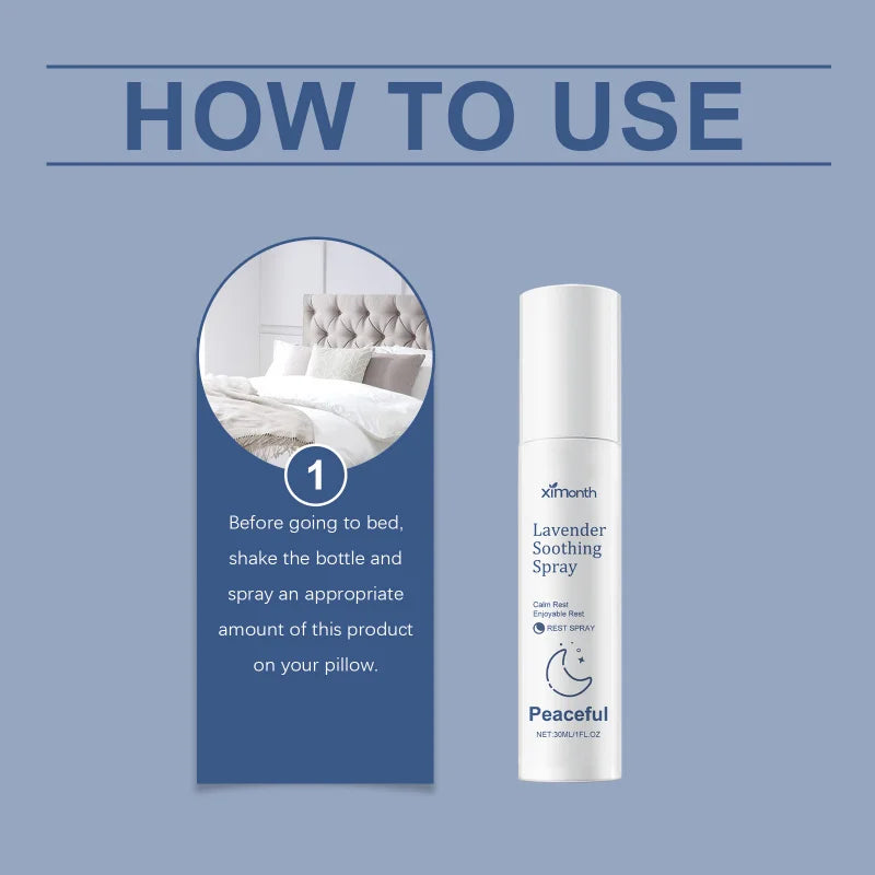 Lavender Sleep Support Spray — Nighttime Aromatic Care for Tranquility & Deep Sleep Quality (Unisex)