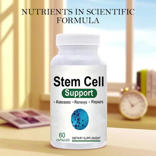 Stem Cell Repair Supplement — Cognitive Support & Healthy Aging with Organic Sea Buckthorn (60 Capsules, Unisex)