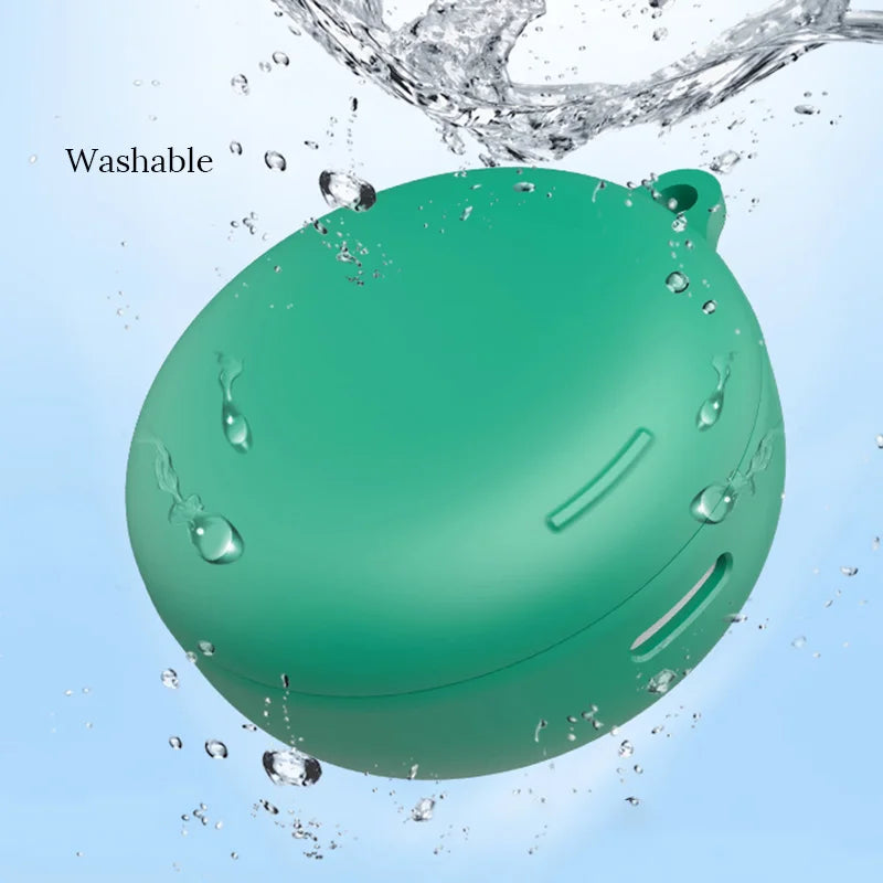 Silicone Protective Case for SoundCore Sleep A30 — Shockproof Cover with Carabiner (Accessory Only)