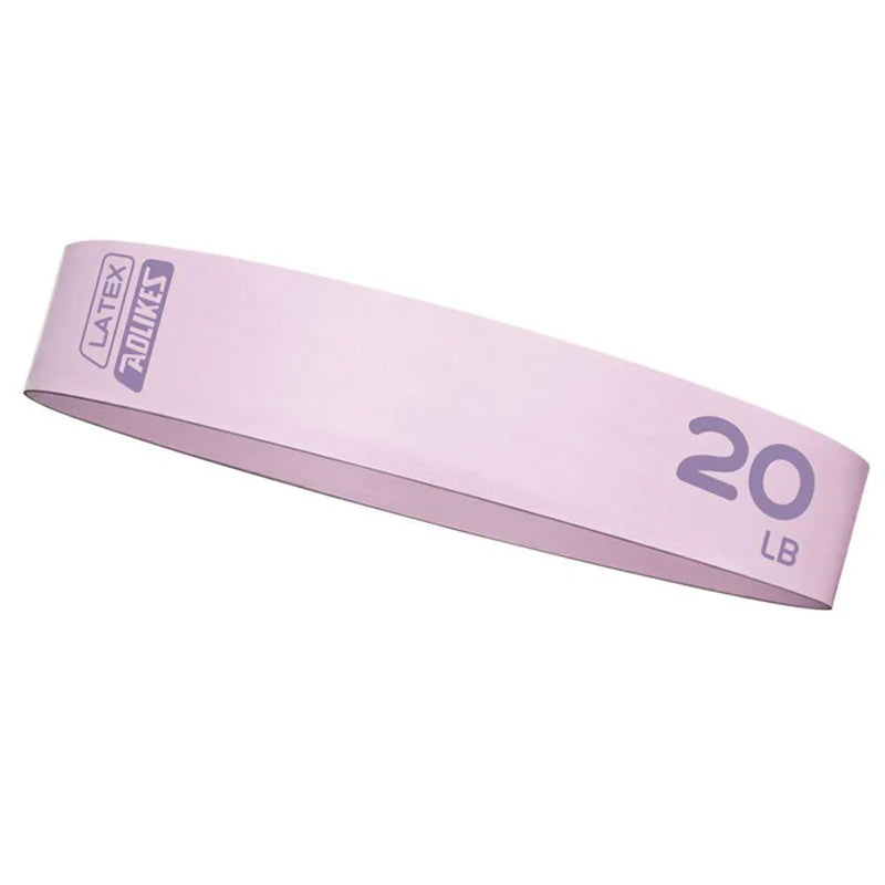 Yoga Latex Stretch Bands — Core & Leg Resistance Circle for Hips, Thighs, and Full-Body Strength Training