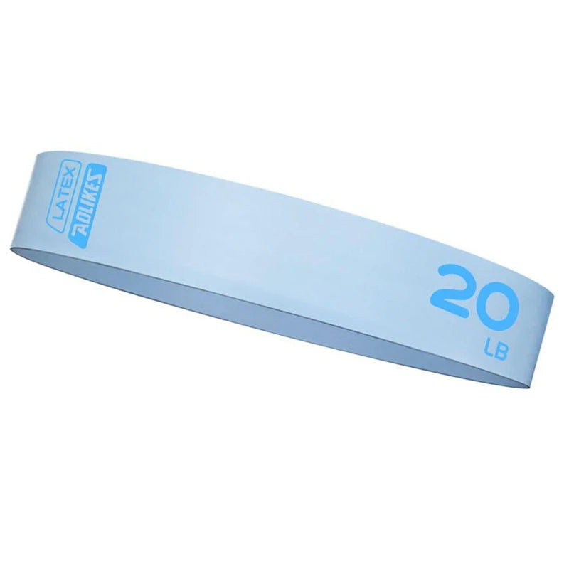 Yoga Latex Stretch Bands — Core & Leg Resistance Circle for Hips, Thighs, and Full-Body Strength Training