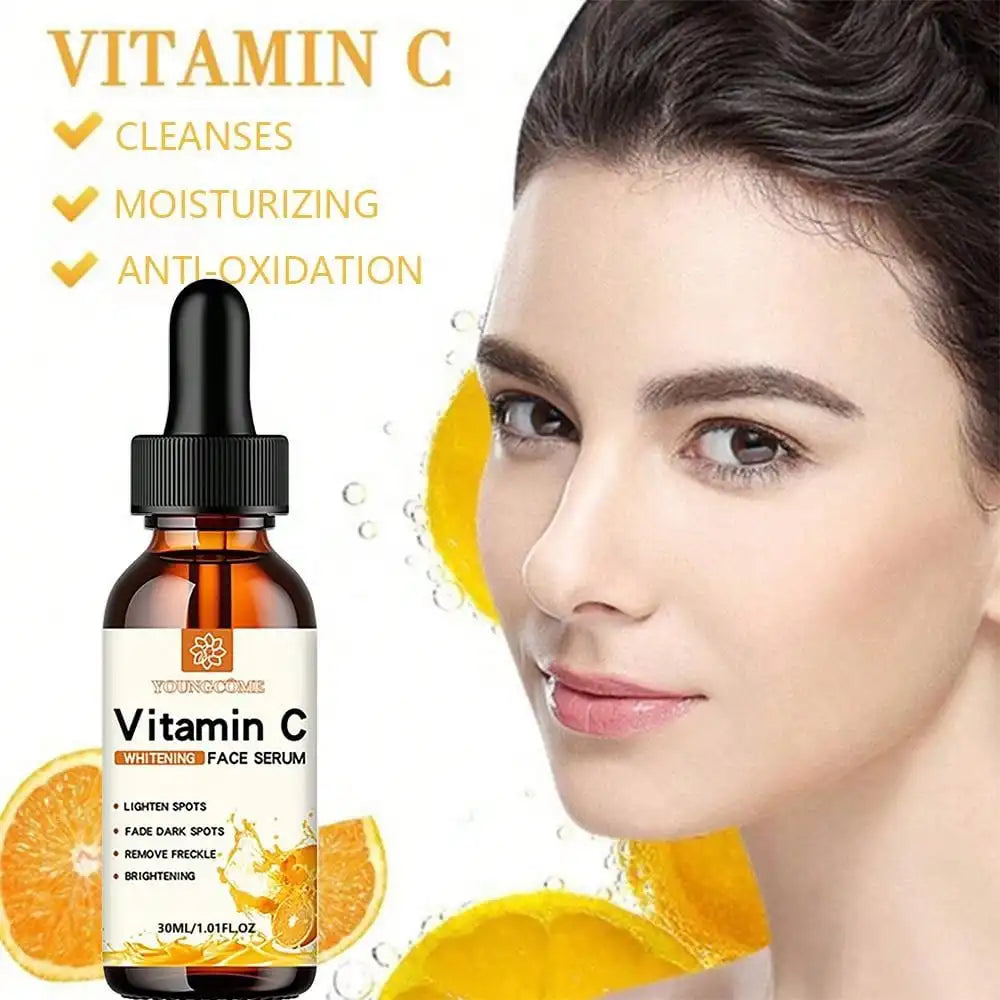 Vitamin C Facial Essence — Brightening & Repair Serum with Hyaluronic Acid (30 ml)