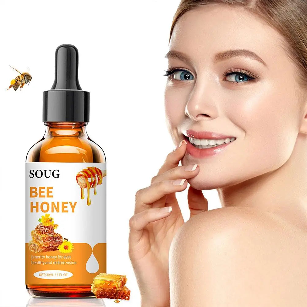 Jimerito Honey for Eyes — Stingless Bee Honey Eye Drops for Refreshing, Soothing & Nourishing Eye Care (2 × 30 ml)