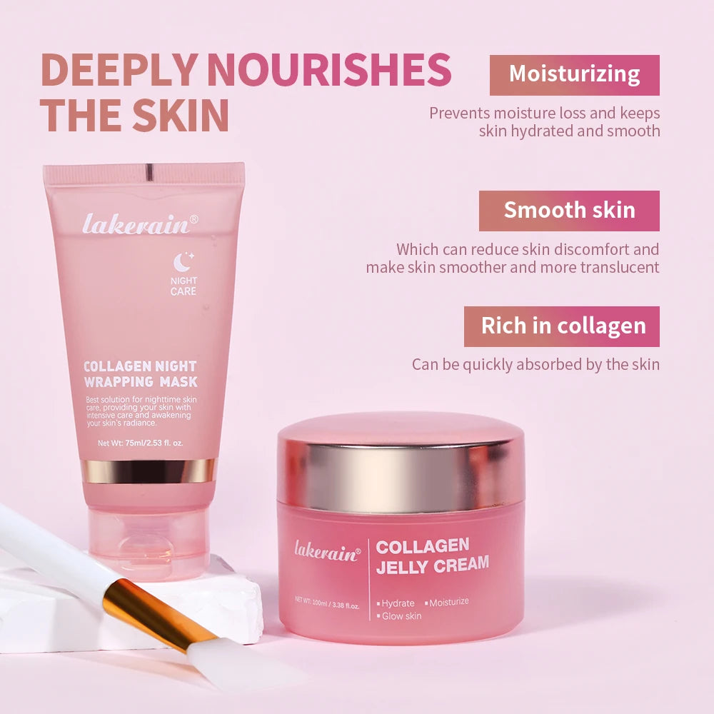 Collagen Jelly Cream — Hydrolyzed Overnight Facial Mask (75 ml)